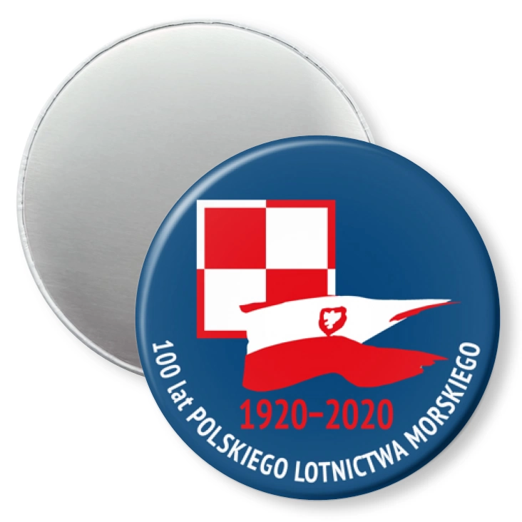 przypinka magnes 100 lat Polskiego Lotnictwa Morskiego