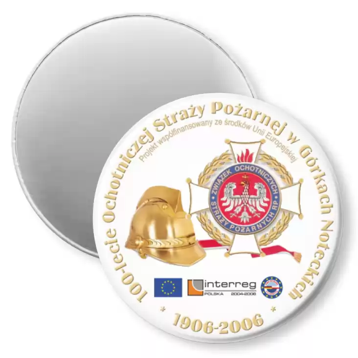 przypinka magnes 100-lecie OSP w Górkach Noteckich