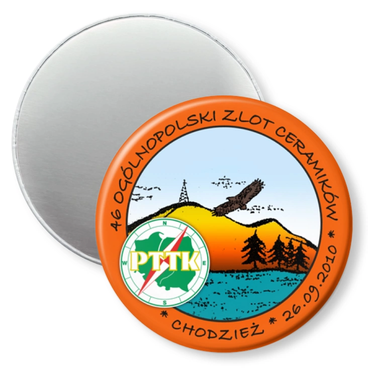 przypinka magnes 46 Ogólnopolski Zlot Ceramików