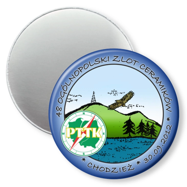 przypinka magnes 48 Ogólnopolski Zlot Ceramików
