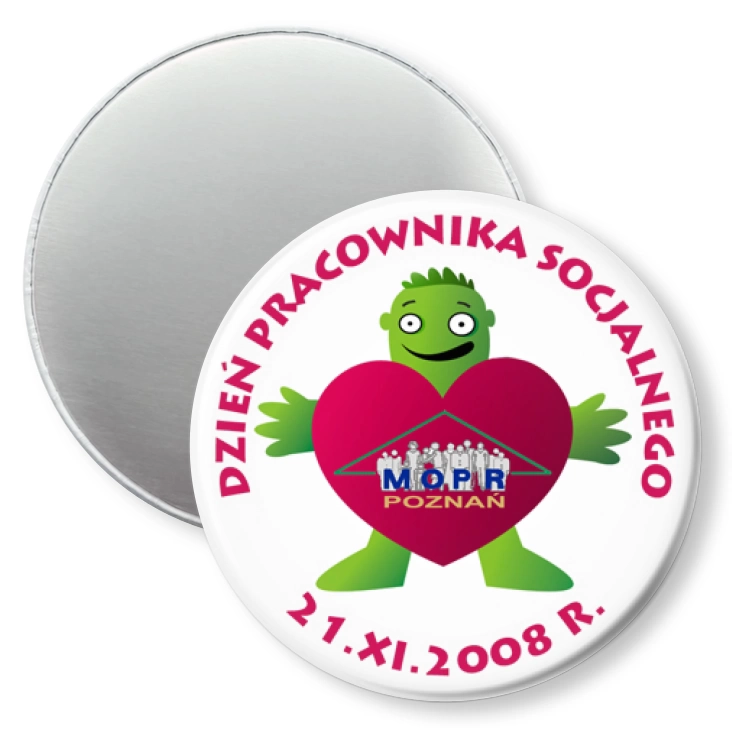 przypinka magnes Dzień Pracownika Socjalnego