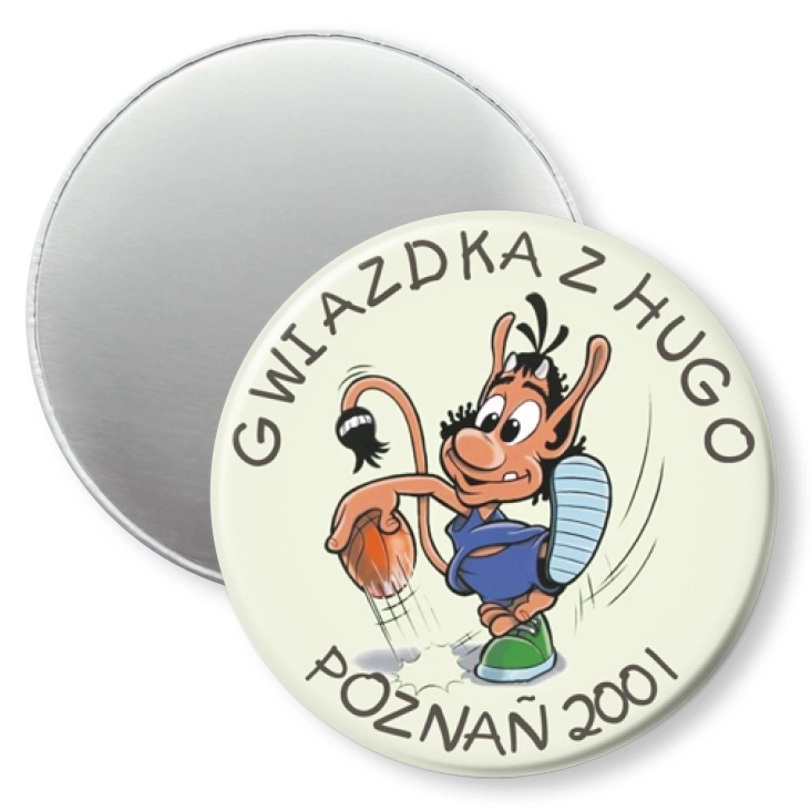 przypinka magnes Gwiazda z Hugo