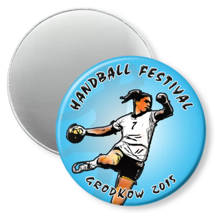 przypinka magnes Handball Festival 2015