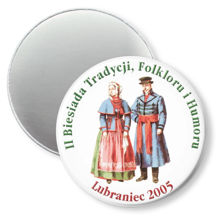 przypinka magnes II Biesiada Tradycji, Folkloru i Humoru