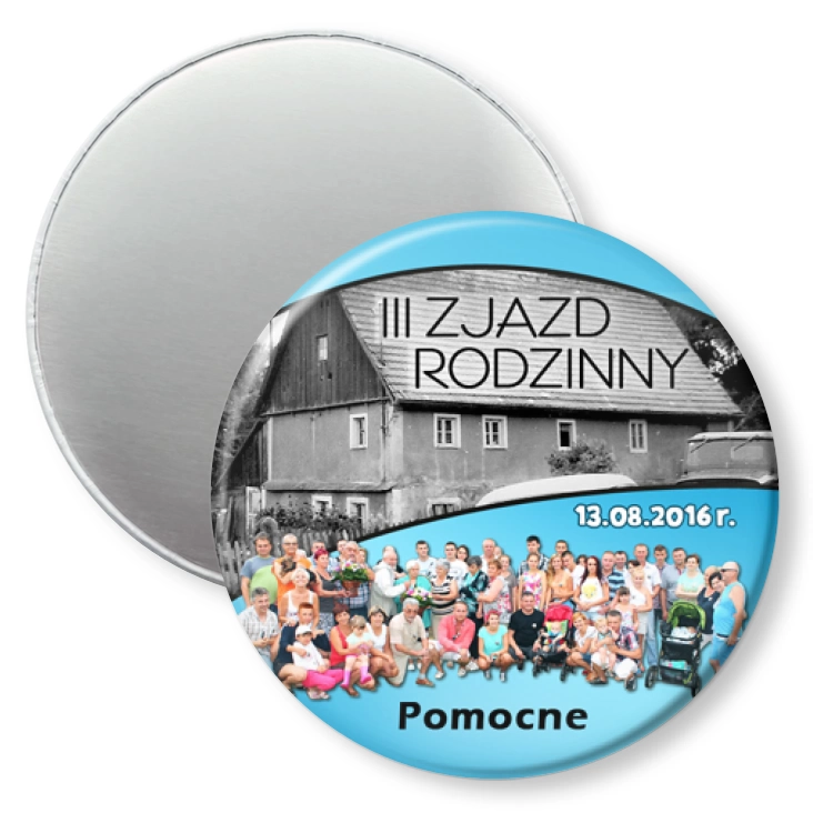 przypinka magnes III ZJAZD RODZINNY