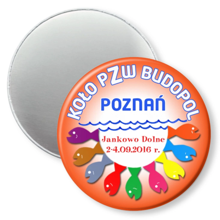 przypinka magnes Koło PZW Budopol