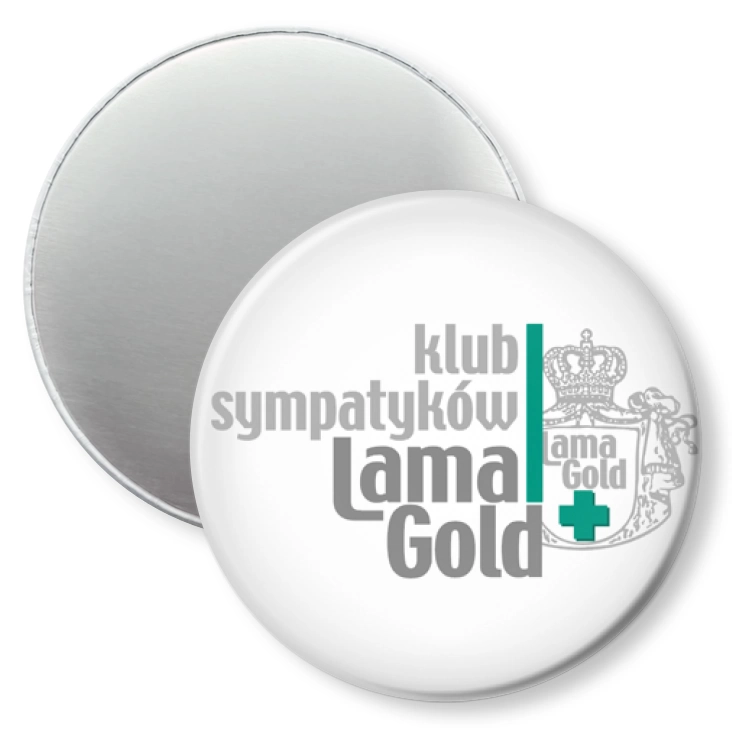 przypinka magnes Lama Gold Poland