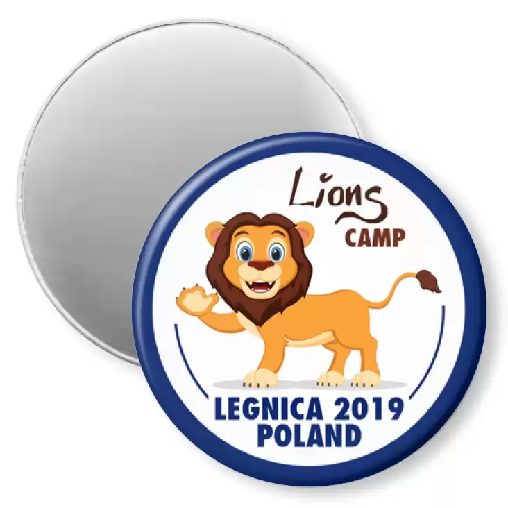 przypinka magnes Lions camp
