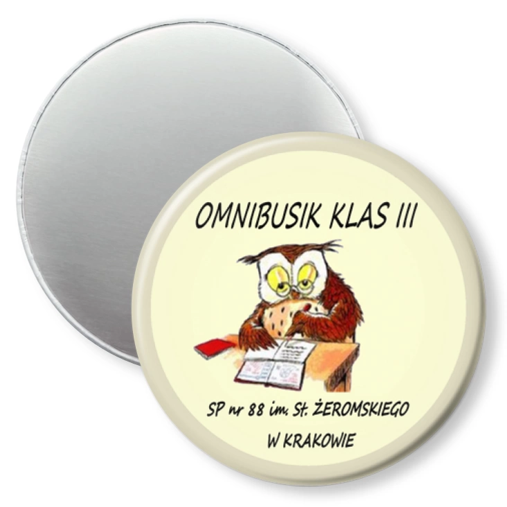 przypinka magnes Omnibusek