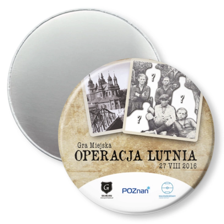 przypinka magnes Operacja Lutnia