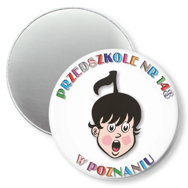 przypinka magnes Przedszkole nr 148