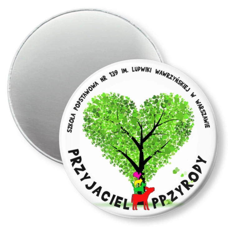 przypinka magnes Przyjaciel Przyrody
