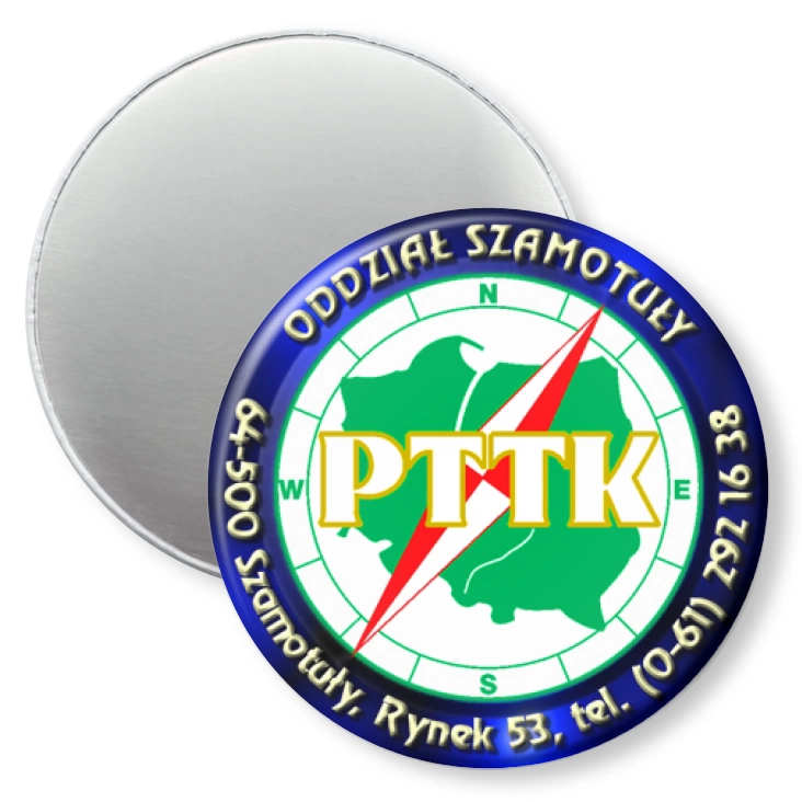 przypinka magnes PTTK Szamotuły