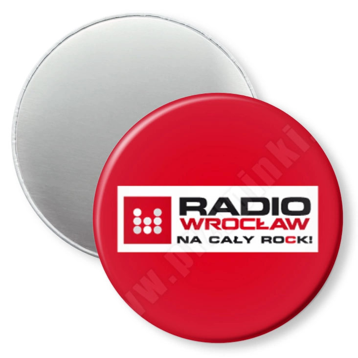 przypinka magnes Radio Wrocław