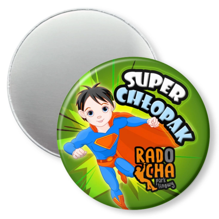 przypinka magnes Radocha - Super Chłopak