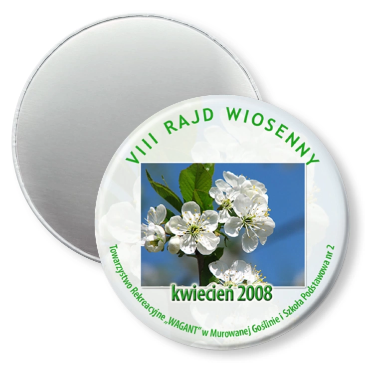 przypinka magnes Rajd Wiosenny