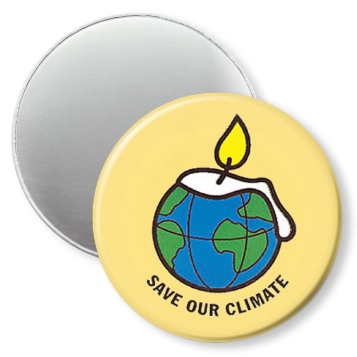 przypinka magnes Save our climate