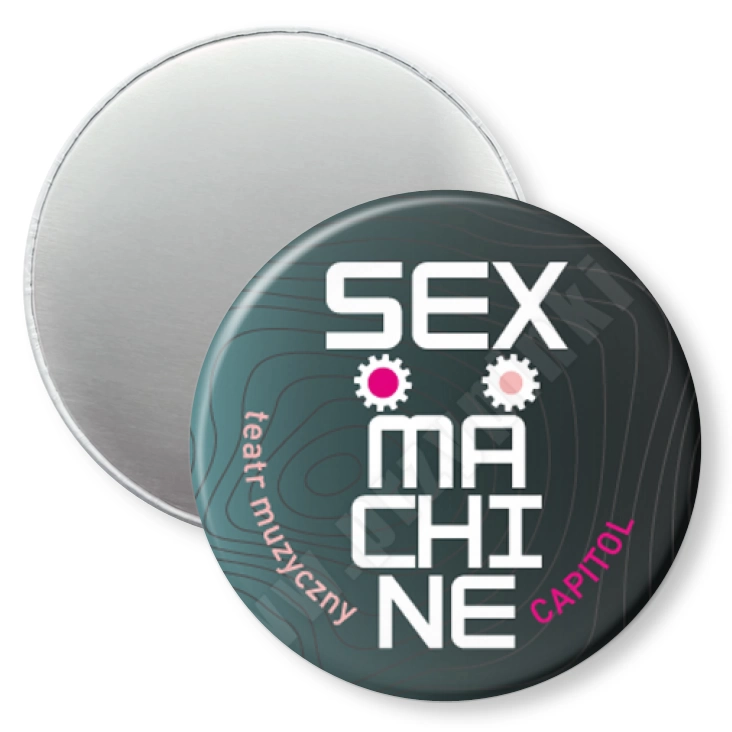 przypinka magnes Sex Machine