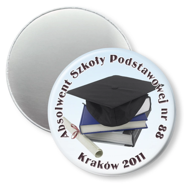 przypinka magnes SP 88 - Absolwent 2011