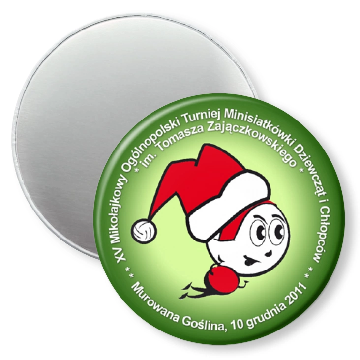 przypinka magnes Turniej Minisiatkówki 2011
