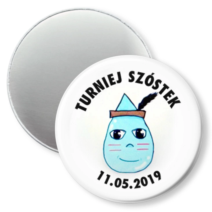 przypinka magnes Turniej szóstek