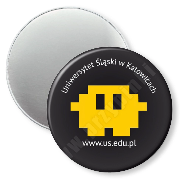 przypinka magnes Uniwersytet Śląski w Katowicach