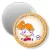 Przypinka magnes VIII Powiatowy Turniej Halowej Piłki Nożnej Dziewcząt 2011