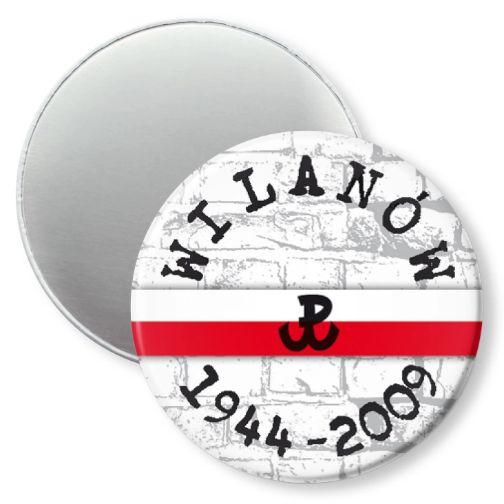 przypinka magnes Warszawa - Wilanów