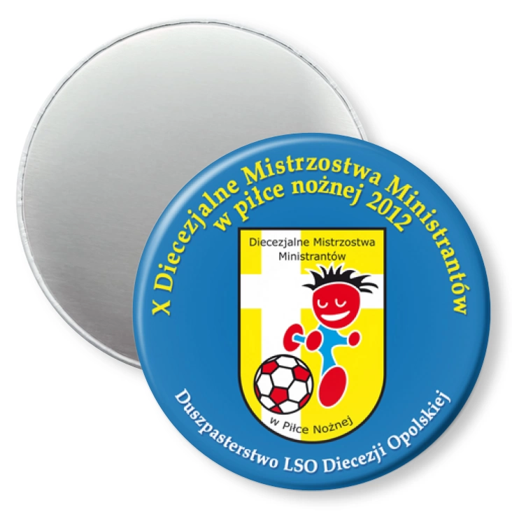 przypinka magnes X Diecezjalne Mistrzostwa Ministrantów