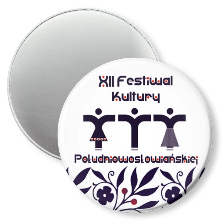 przypinka magnes XII Festiwal Kultury Południowosłowiańskiej