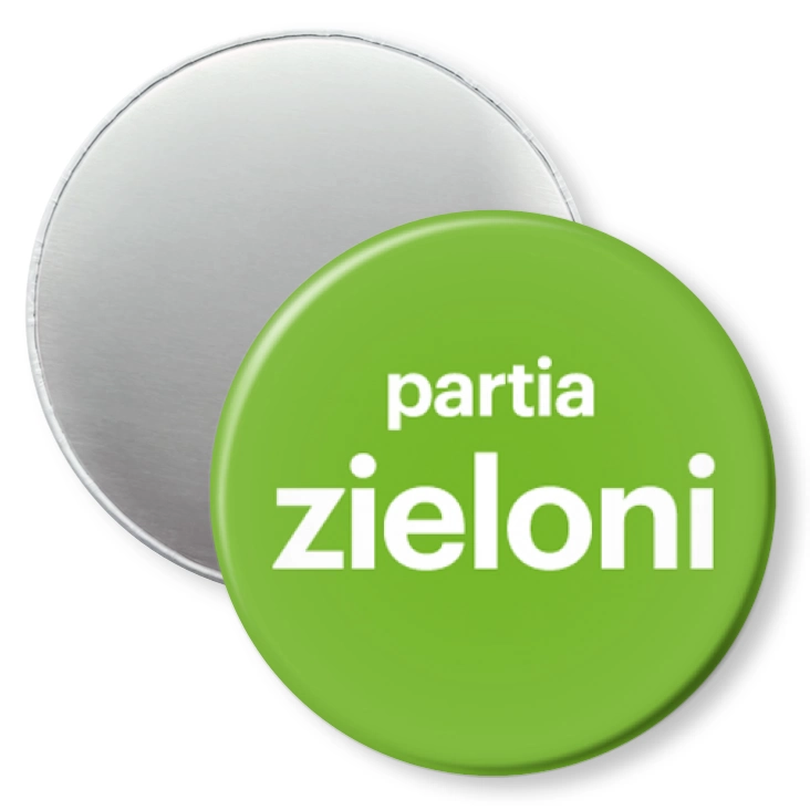 przypinka magnes Zieloni