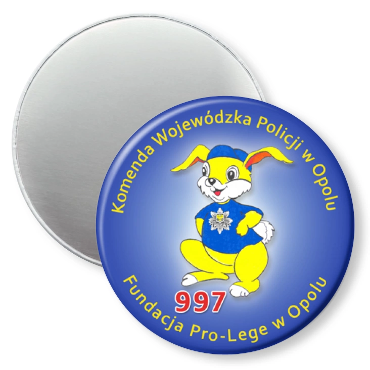 przypinka magnes Policuś