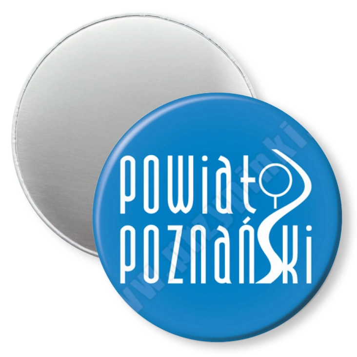przypinka magnes Powiat Poznański