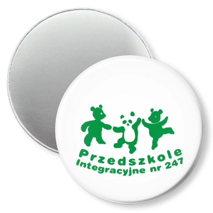 przypinka magnes Przedszkole Integracyjne nr 247