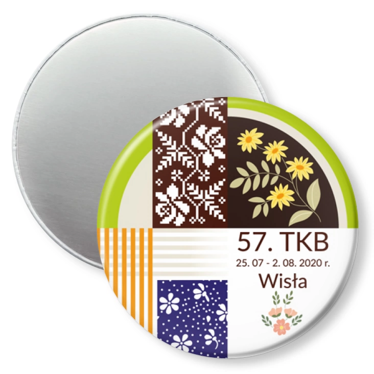przypinka magnes 57. TKB