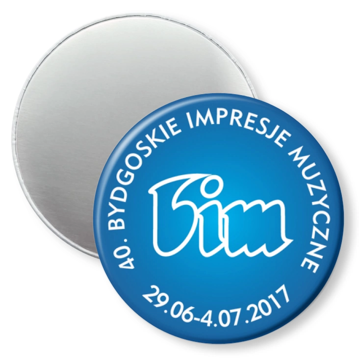 przypinka magnes BIM 2017