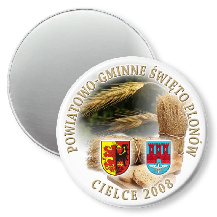 przypinka magnes Dożynki Warta