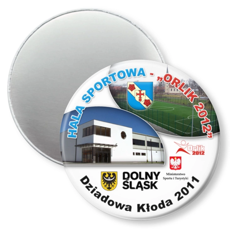 przypinka magnes Dziadowa Kłoda 2011