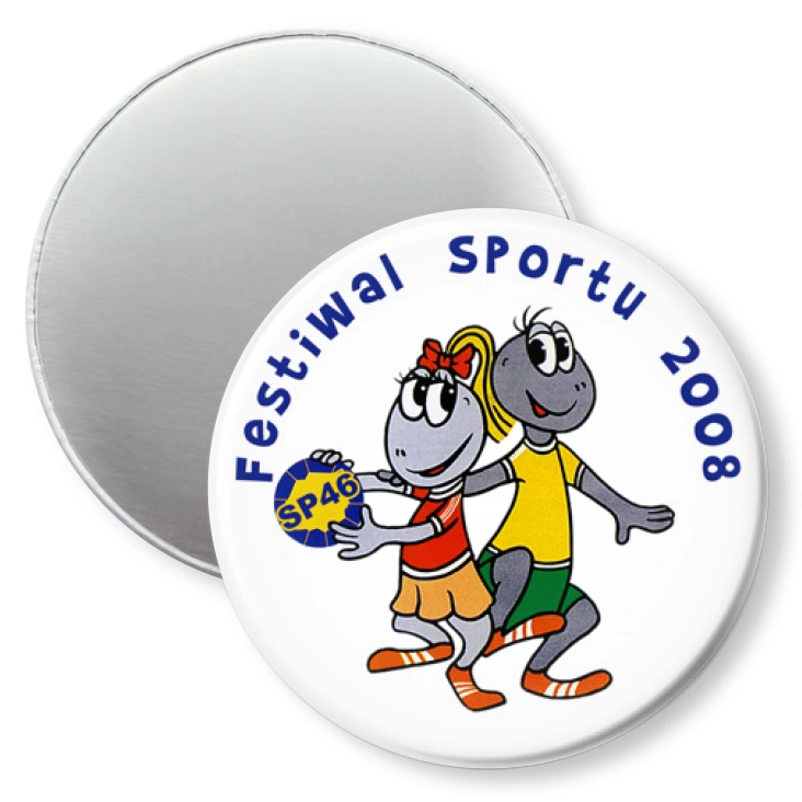 przypinka magnes Festiwal Sportu SP 46