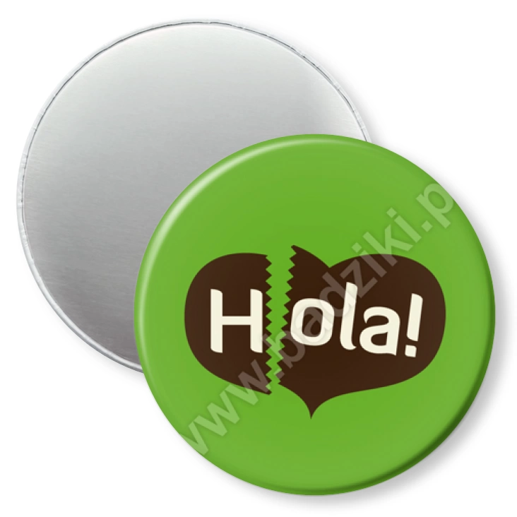 przypinka magnes Hola