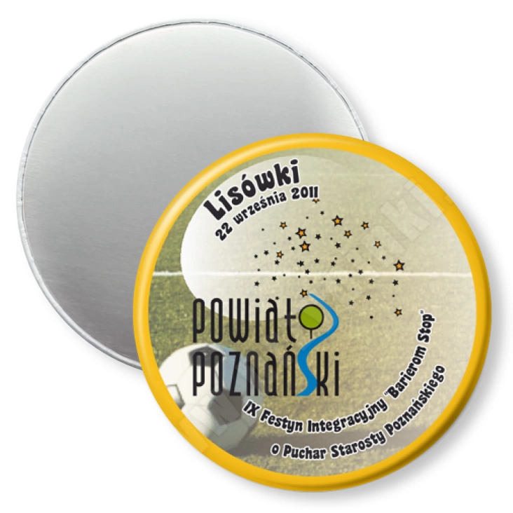 przypinka magnes IX Festyn Integracyjny - Barierom Stop