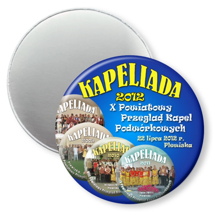 przypinka magnes Kapeliada 2012