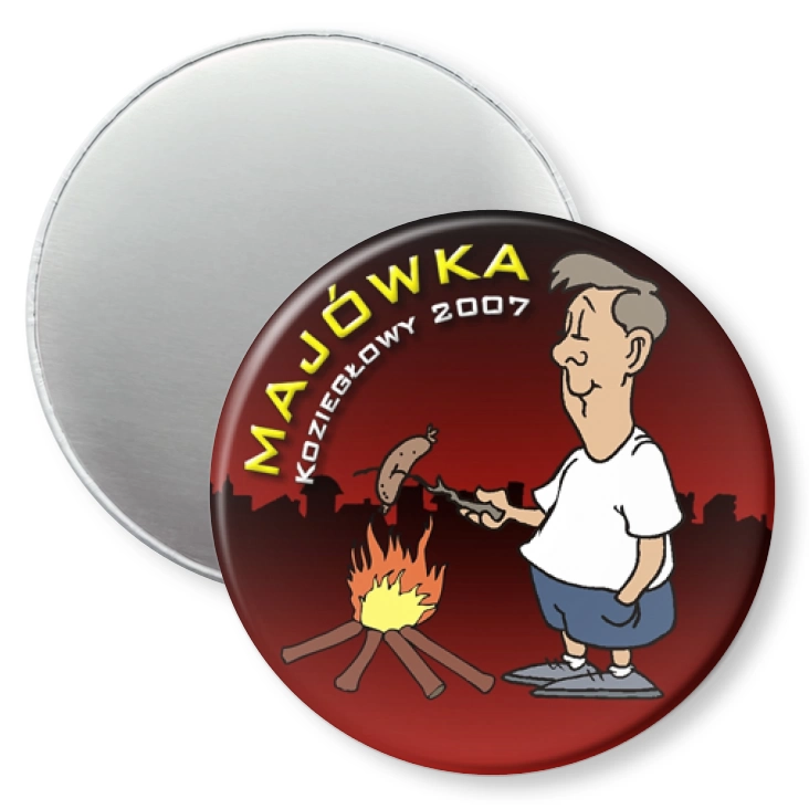 przypinka magnes Koziegłowy - Majówka 2007