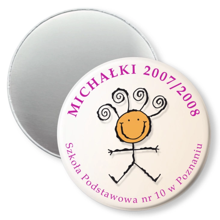 przypinka magnes Michałki