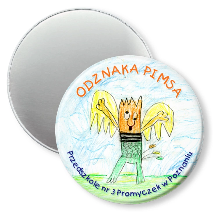 przypinka magnes Odznaka Pimsa