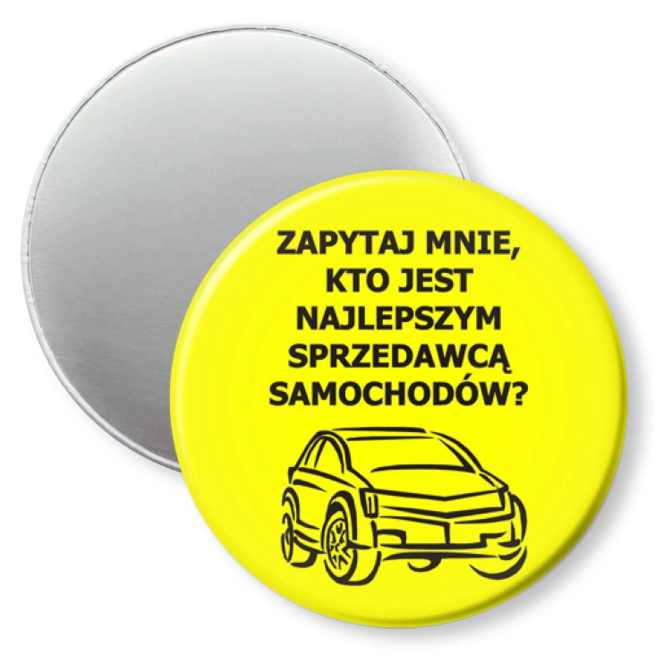 przypinka magnes Opel Niedbała
