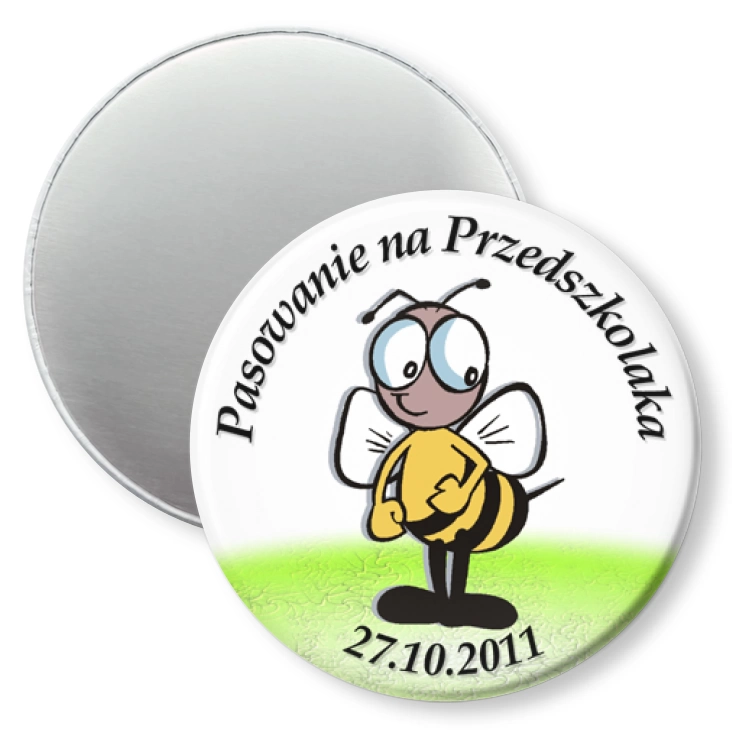 przypinka magnes Pasowanie na przedszkolaka