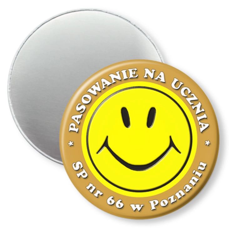 przypinka magnes Pasowanie SP66 Poznaniu