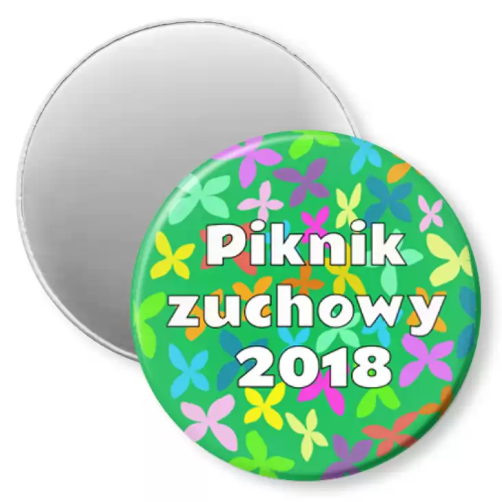 przypinka magnes Piknik Zuchowy 2018