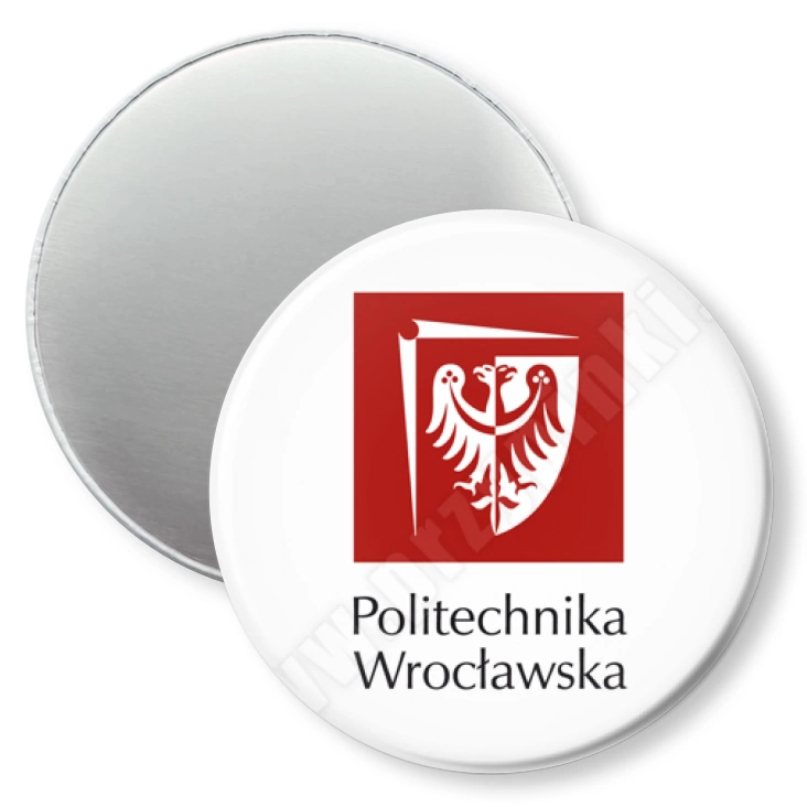przypinka magnes Politechnika Wrocławska